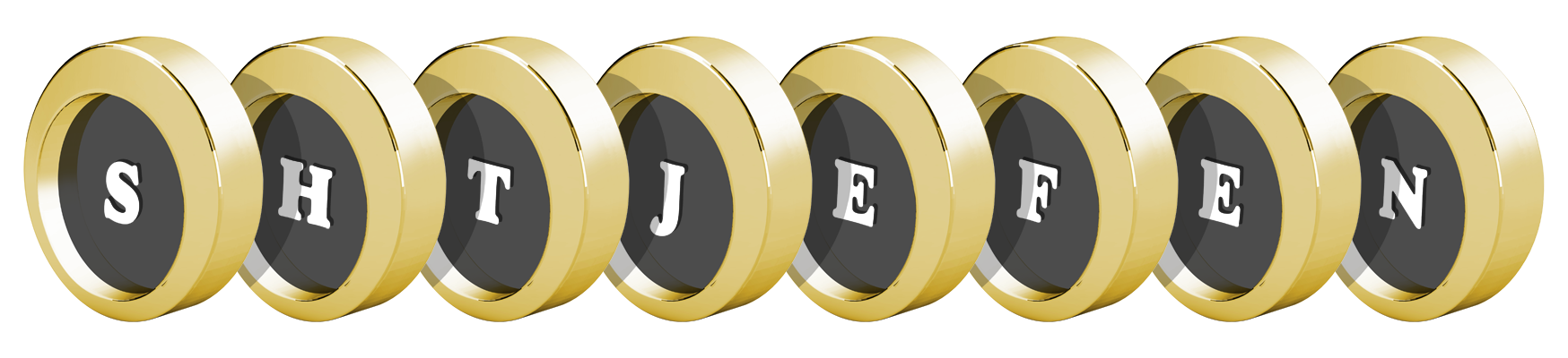 Shtjefen gold logo