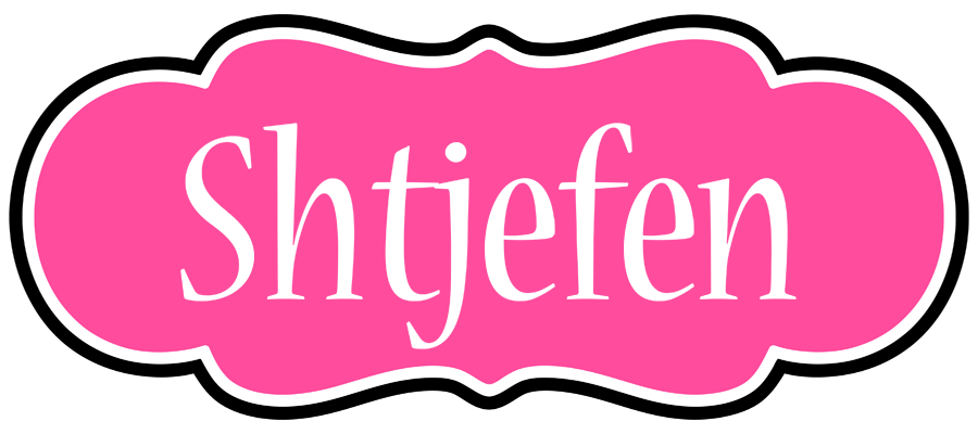 Shtjefen invitation logo