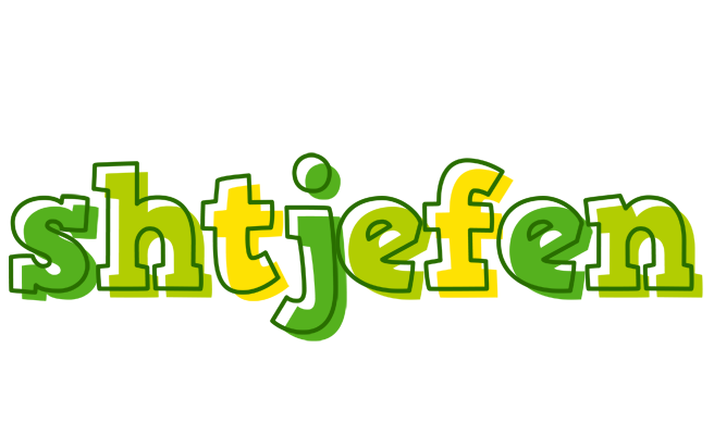 Shtjefen juice logo