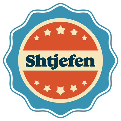 Shtjefen labels logo
