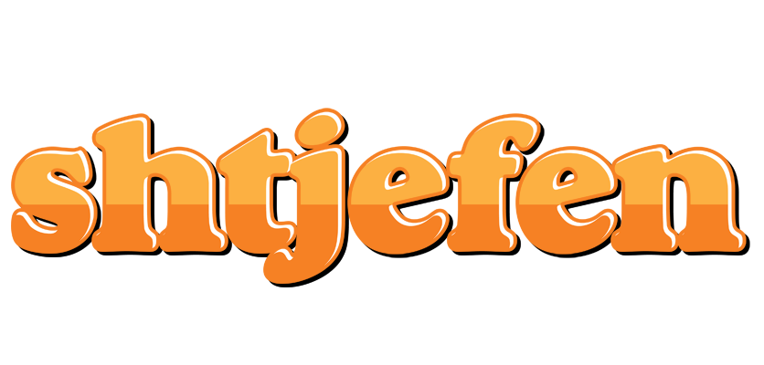 Shtjefen orange logo