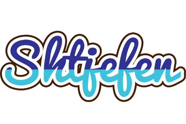 Shtjefen raining logo