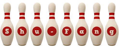 Shu-Fang bowling-pin logo