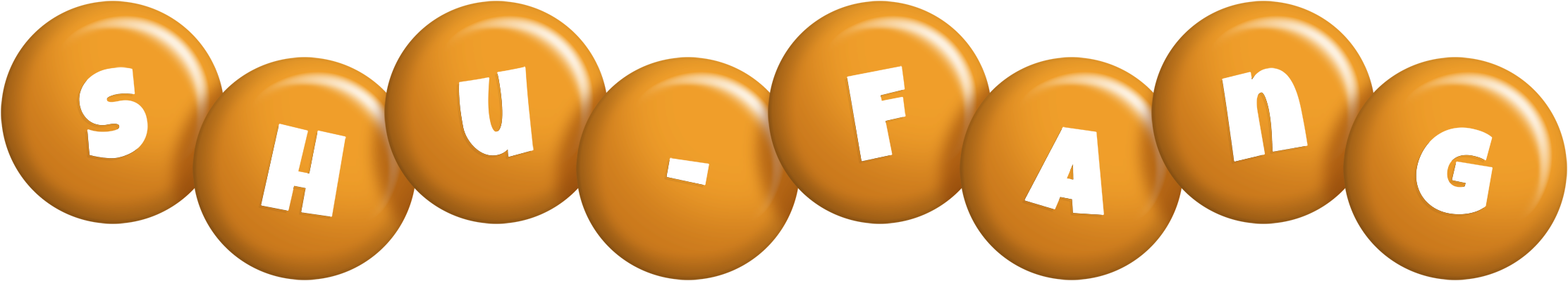 Shu-Fang candy-orange logo
