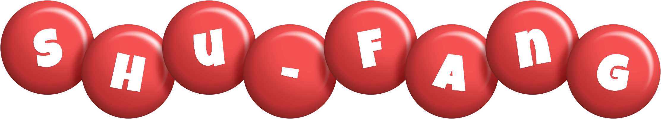 Shu-Fang candy-red logo