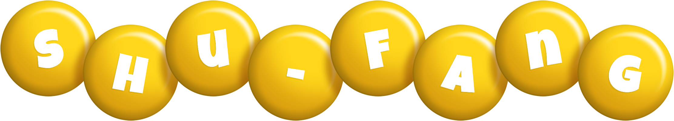 Shu-Fang candy-yellow logo