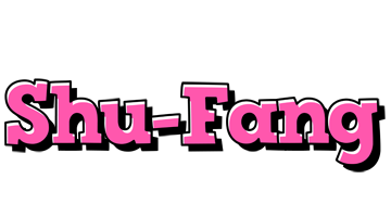 Shu-Fang girlish logo