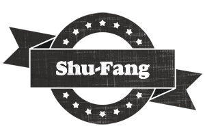 Shu-Fang grunge logo