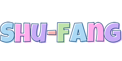 Shu-Fang pastel logo