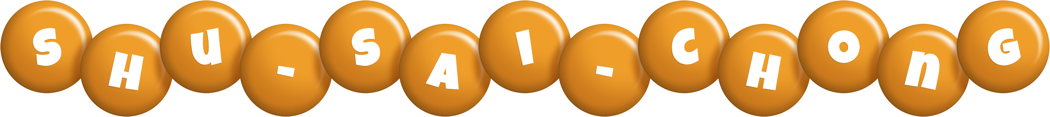 Shu-Sai-Chong candy-orange logo