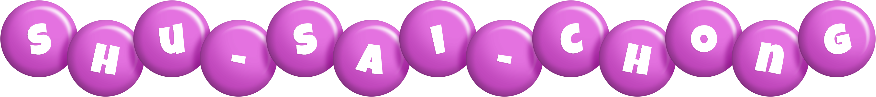 Shu-Sai-Chong candy-purple logo