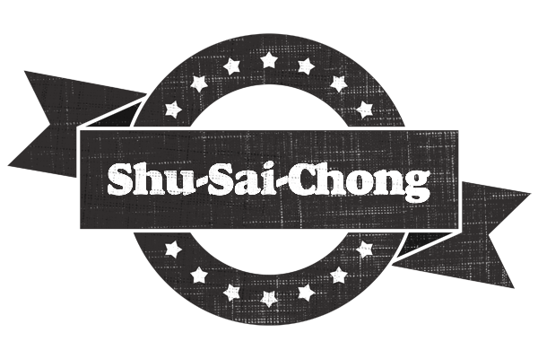 Shu-Sai-Chong grunge logo