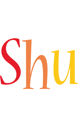 Shu birthday logo