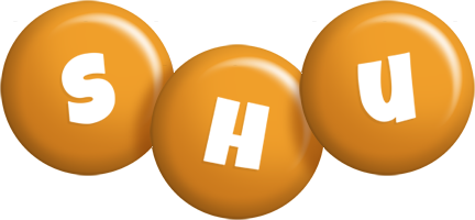 Shu candy-orange logo