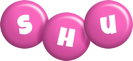 Shu candy-pink logo