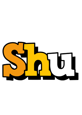 Shu cartoon logo