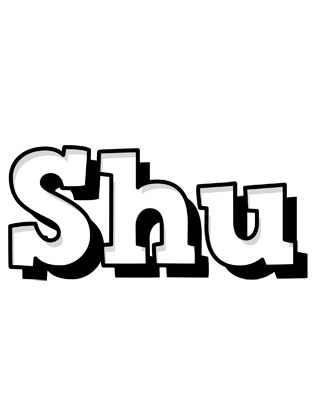 Shu snowing logo