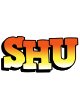 Shu sunset logo