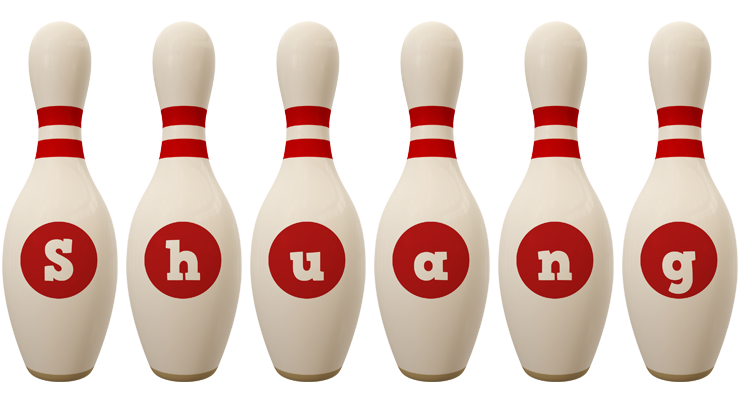 Shuang bowling-pin logo