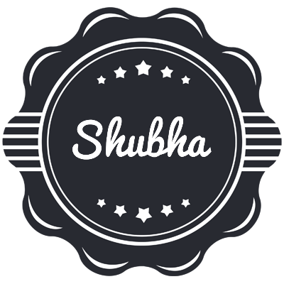 Shubha badge logo