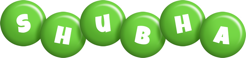 Shubha candy-green logo