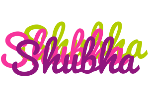 Shubha flowers logo