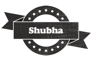 Shubha grunge logo