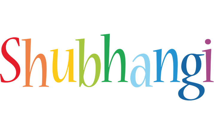 Shubhangi birthday logo