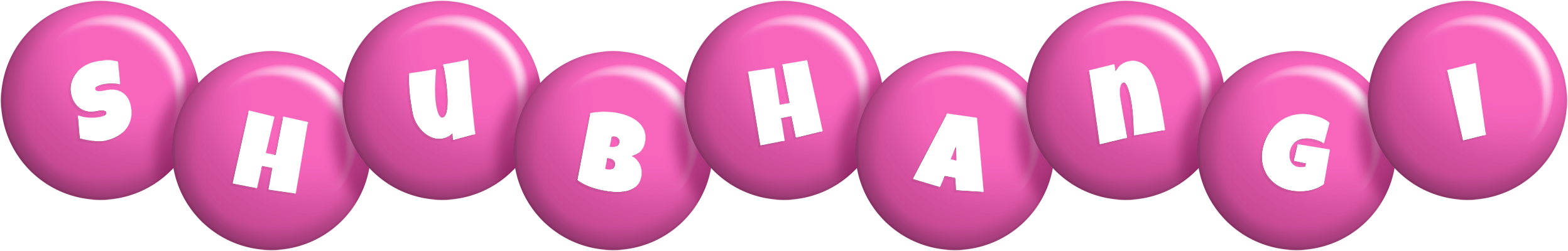 Shubhangi candy-pink logo