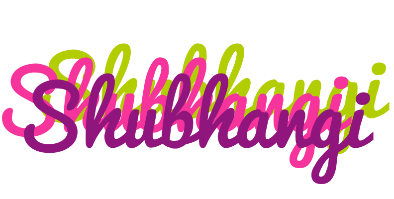 Shubhangi flowers logo