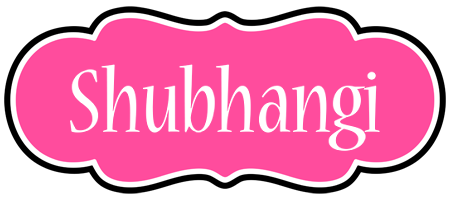 Shubhangi invitation logo