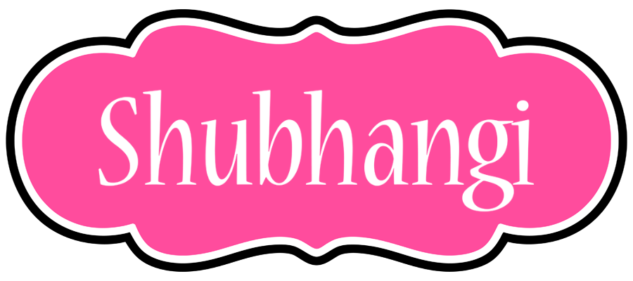 Shubhangi invitation logo