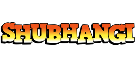 Shubhangi sunset logo