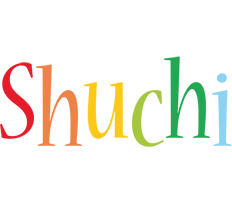 Shuchi birthday logo