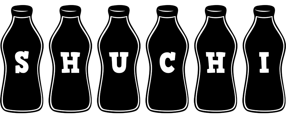 Shuchi bottle logo