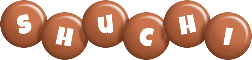 Shuchi candy-brown logo