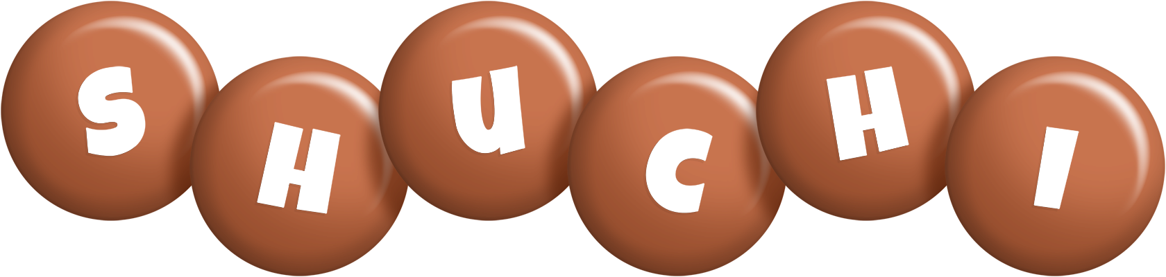 Shuchi candy-brown logo