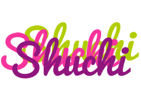 Shuchi flowers logo