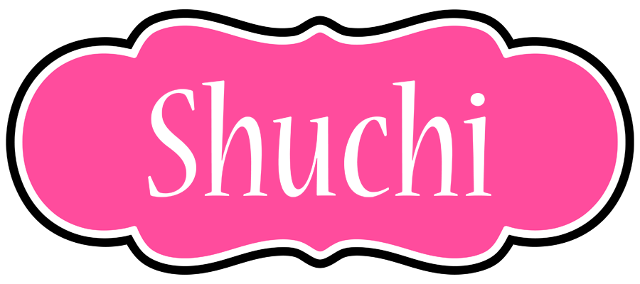 Shuchi invitation logo