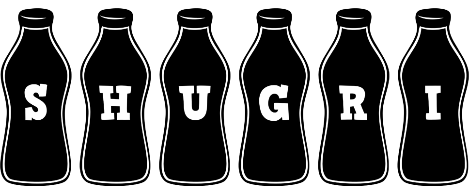 Shugri bottle logo