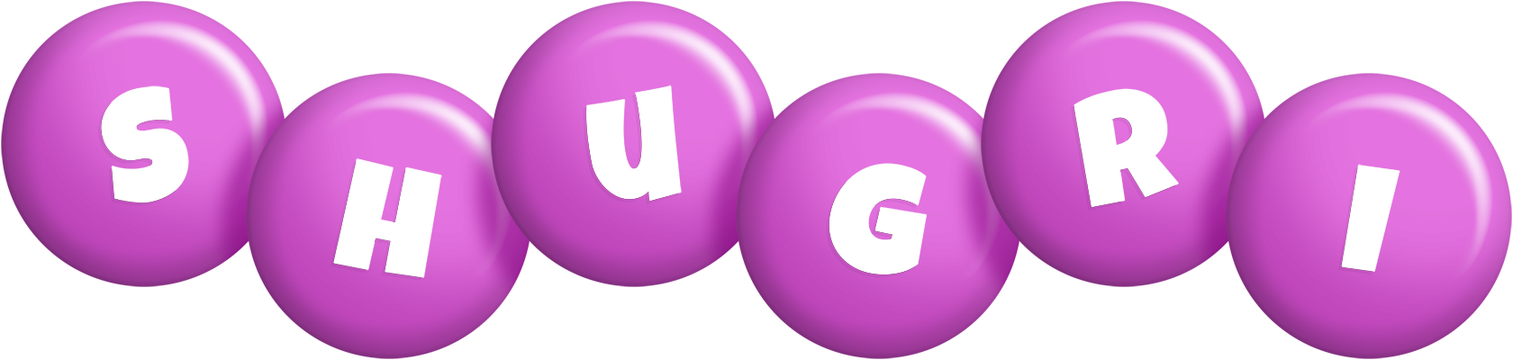 Shugri candy-purple logo