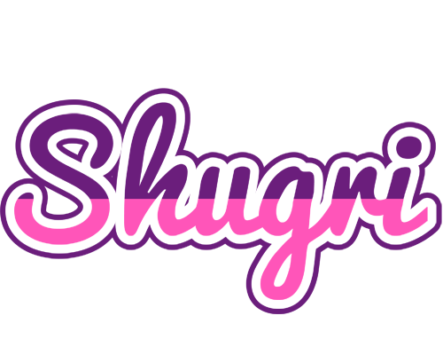 Shugri cheerful logo