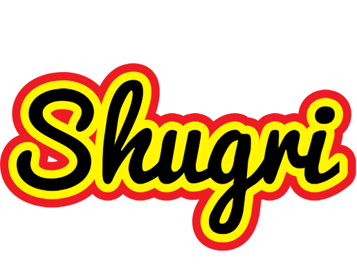 Shugri flaming logo
