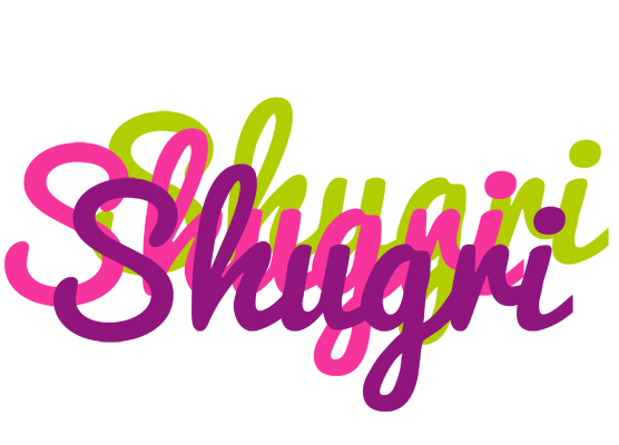 Shugri flowers logo