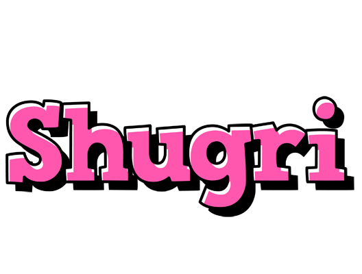 Shugri girlish logo