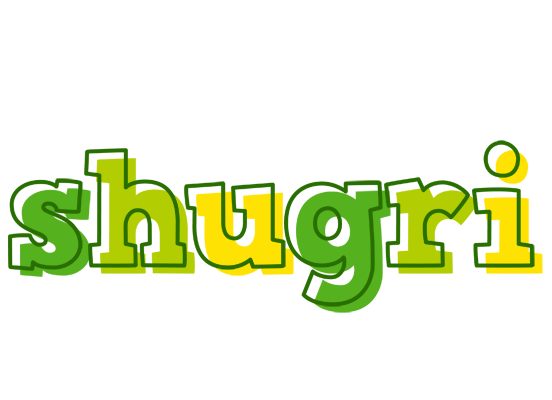 Shugri juice logo