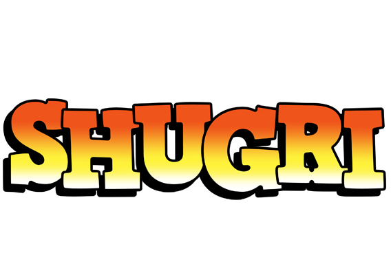 Shugri sunset logo
