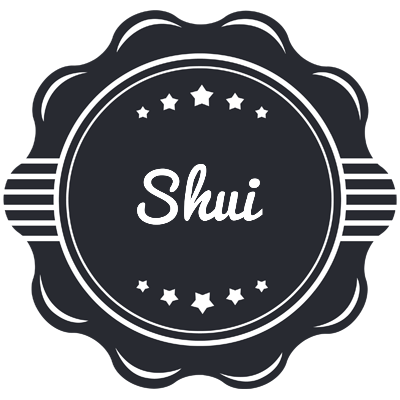 Shui badge logo