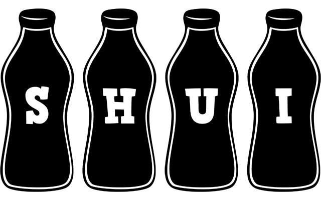 Shui bottle logo