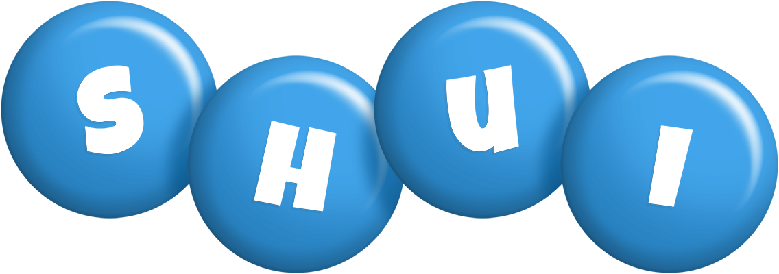Shui candy-blue logo